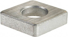 Sandvik Coromant - 3/4" Inscribed Circle, Toolholder Shim for Indexables - 1/4" Thick, 171.31 Shim Style, Positive Rake, Left Hand, Right Hand Cut - Americas Industrial Supply