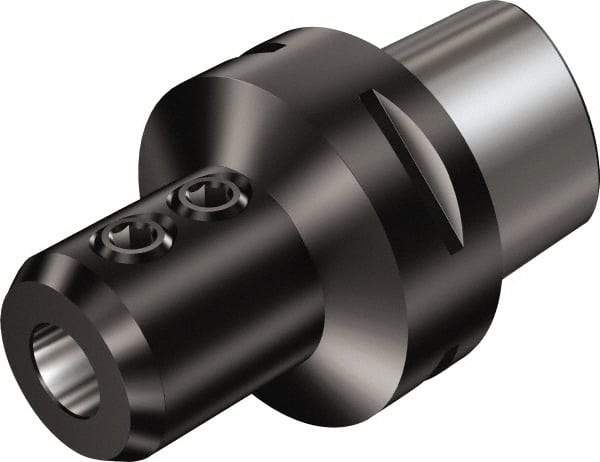 Sandvik Coromant - 1 1/4;C10 System Size, Modular Tool Holding System Adapter - 110mm Projection, 54.3mm Body Diam, 6.6929" OAL - Exact Industrial Supply