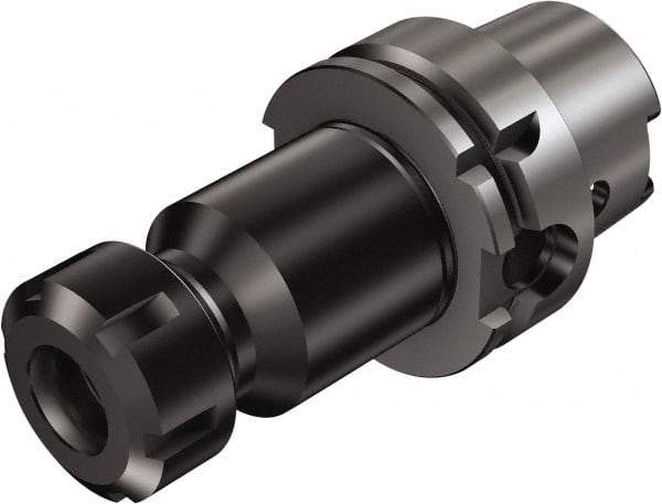 Sandvik Coromant - 100mm Projection, Modular Connection, ER25 Collet Chuck - 132mm OAL - Exact Industrial Supply