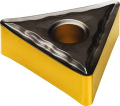 Sandvik Coromant - TNMG222 MF Grade 4315 Carbide Turning Insert - TiCN/Al2O3/TiN Finish, 60° Triangle, 1/4" Inscr Circle, 1/8" Thick, 1/32" Corner Radius - Americas Industrial Supply