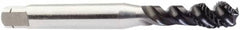 Sandvik Coromant - 7/16-14 UNC 3 Flute 3B Spiral Flute Tap - High Speed Steel, 100mm OAL, Right Hand Thread, H3, Series CoroTap 300 - Americas Industrial Supply