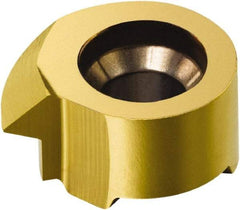 Sandvik Coromant - MB7 Grade 1025, Internal Partial Profile 60° Threading Insert - 2.5 to 30mm & 8 to 10 TPI Int Pitch, Left Hand Insert, TiAlN/TiN Finish, Carbide - Americas Industrial Supply