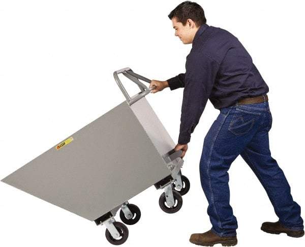 Little Giant - 2,000 Lb Load Capacity, 1/3 Cu Yd, Steel Tilt Truck - 24" Wide x 45" Long x 38" High - Americas Industrial Supply