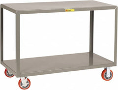 Little Giant - Mobile Table - Steel, Gray, 48" Long x 30" Deep x 34" High - Americas Industrial Supply