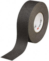 Ability One - Black Solid Color Anti-Slip Vinyl Tape - 2" Wide x 60' Long x 0.028" Thick, General Traffic - Americas Industrial Supply