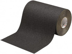 Ability One - Black Solid Color Anti-Slip Vinyl Tape - 48" Wide x 60' Long x 0.045" Thick, General Traffic - Americas Industrial Supply