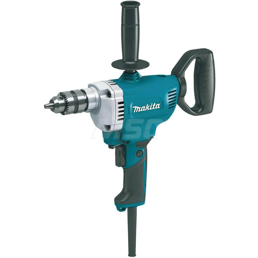 Electric Drills; Chuck Size: 0.5; Chuck Type: Keyed; Handle Type: Spade Handle; Amperage: 8.5000; Cord Length: 54; Voltage: 110.00; Overall Length: 13.38; For Maximum Bit Shank Size: 0.5; Amperage: 8.5000; Reversible: Yes; Variable Speed: Yes; Voltage: 11