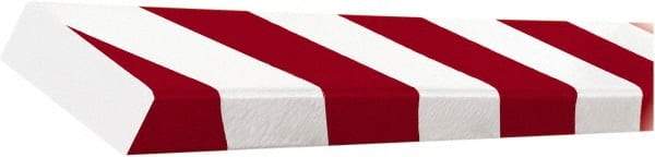 PRO-SAFE - Polyurethane Foam Type D Surface Guard - Red/White - Americas Industrial Supply