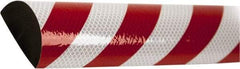 PRO-SAFE - Polyurethane Foam Type C+ Surface Guard - Red/White - Americas Industrial Supply