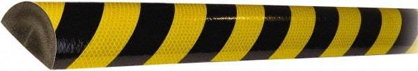 PRO-SAFE - Polyurethane Foam Type C+ Surface Guard - Black/Yellow - Americas Industrial Supply