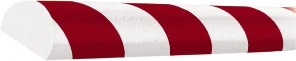 PRO-SAFE - Polyurethane Foam Type C Surface Guard - Red/White - Americas Industrial Supply