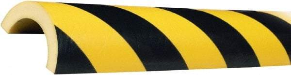 PRO-SAFE - Polyurethane Foam Type R50 Pipe Guard - Black/Yellow - Americas Industrial Supply