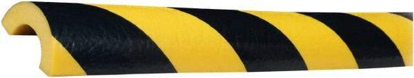 PRO-SAFE - Polyurethane Foam Type R30 Pipe Guard - Black/Yellow - Americas Industrial Supply