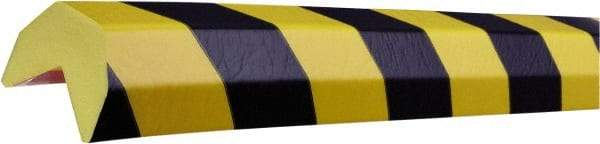 PRO-SAFE - Polyurethane Foam Type AA Corner Guard - Black/Yellow - Americas Industrial Supply