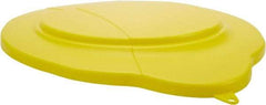 Vikan - 5 Gal Polypropylene Pail Lid - Yellow, For Use with Vikan 5 Gal Pail - Americas Industrial Supply