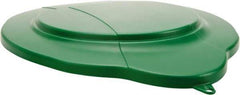 Vikan - 5 Gal Polypropylene Pail Lid - Green, For Use with Vikan 5 Gal Pail - Americas Industrial Supply
