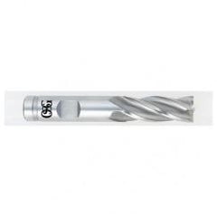 1-3/4 Dia. x 5-1/2 Overall Length 6-Flute Square End HSS-CO SE End Mill-Round Shank-Non-Center Cutting-Uncoated - Americas Industrial Supply