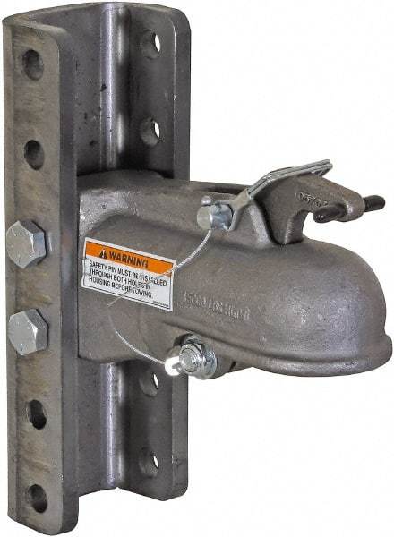 Buyers Products - 2-5/16" Ball Size Channel Hitch Coupler - 15,000 Lb Max Capacity, Plain Finish - Americas Industrial Supply