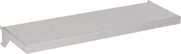 Little Giant - Mobile Work Center Accessory - 12" Wide x 33-3/4" Deep x 4" High, Steel, Gray - Americas Industrial Supply