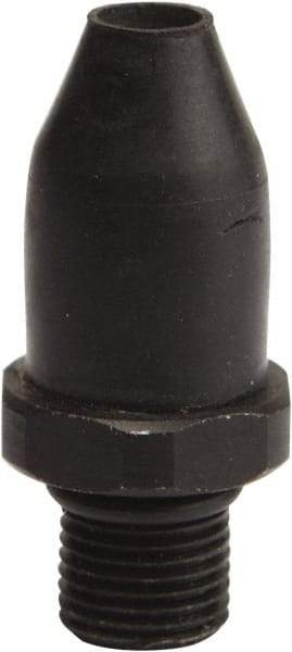 Value Collection - Blow Gun Rubber Tip - 1/4 NPT, 1.4" Hose Length - Americas Industrial Supply