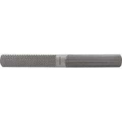 Stanley - 8" Long, Bastard Cut, 4-in-1 American-Pattern File - Double Cut, 2.88" Overall Thickness - Americas Industrial Supply