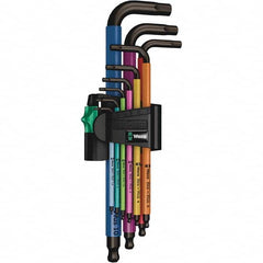 Wera - Hex Key Sets Tool Type: Hex L-Key Set Handle Type: Color Coded - Americas Industrial Supply