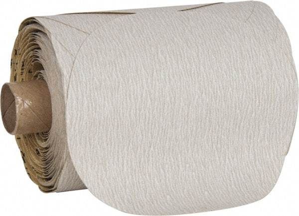 3M - 5" Diam, 220 Grit Ceramic Adhesive PSA Disc - Americas Industrial Supply