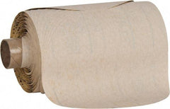 3M - 5" Diam, 400 Grit Aluminum Oxide Adhesive PSA Disc - Super Fine Grade, Reddish Brown, Film Backing, Flexible, Use with Random Orbital Sanders - Americas Industrial Supply