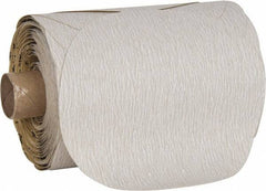 3M - 5" Diam, 220 Grit Aluminum Oxide Adhesive PSA Disc - Very Fine Grade, Reddish Brown, Film Backing, Flexible, Use with Random Orbital Sanders - Americas Industrial Supply