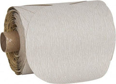 3M - 5" Diam, 220 Grit Ceramic Adhesive PSA Disc - Very Fine Grade, Purple, Paper Backing, Flexible, Use with Random Orbital Sanders - Americas Industrial Supply