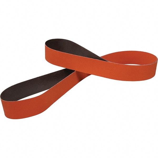 3M - 2" Wide x 60" OAL, 50 Grit, Ceramic Abrasive Belt - Ceramic, Coated, Series 984F - Americas Industrial Supply