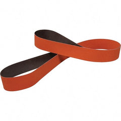 3M - 2" Wide x 60" OAL, 50 Grit, Ceramic Abrasive Belt - Ceramic, Coated, Series 984F - Americas Industrial Supply