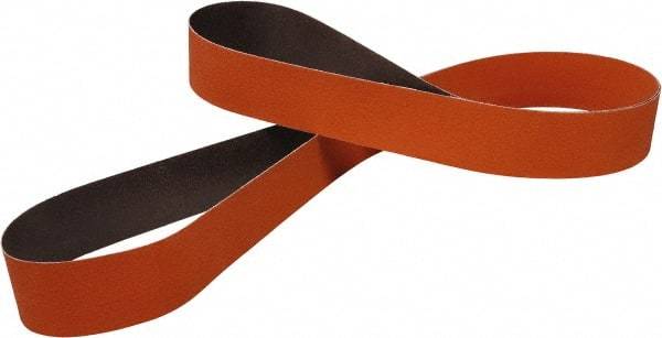 3M - 3" Wide x 132" OAL, 50 Grit, Ceramic Abrasive Belt - Ceramic, Coated, Series 984F - Americas Industrial Supply