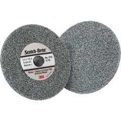3M - 3" Disc Diam, Ceramic Quick Change Disc - Type R Attaching System, Coated, Medium Grade - Americas Industrial Supply