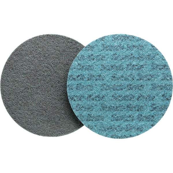 3M - 4" Disc Diam, Aluminum Oxide Quick Change Disc - Type R Attaching System, Coated, Very Fine Grade - Americas Industrial Supply