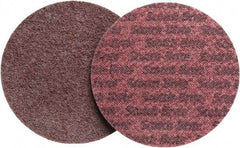 3M - 5" Diam, Aluminum Oxide Hook & Loop Disc - Medium Grade, Nonwoven, - Americas Industrial Supply