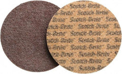 3M - 5" Diam, Aluminum Oxide Hook & Loop Disc - Coarse Grade, Nonwoven, - Americas Industrial Supply