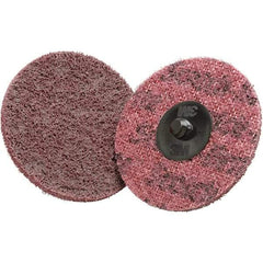 3M - 4" Disc Diam, Aluminum Oxide Quick Change Disc - Type S Attaching System, Coated, Very Fine Grade - Americas Industrial Supply