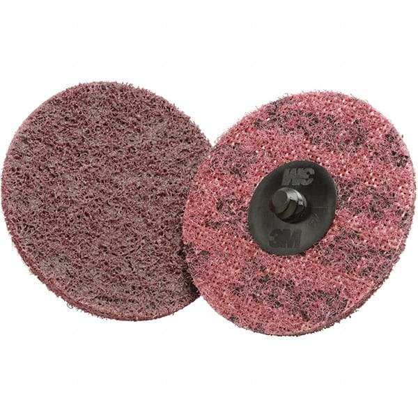 3M - 3" Disc Diam, Aluminum Oxide Quick Change Disc - Type S Attaching System, Coated, Very Fine Grade - Americas Industrial Supply