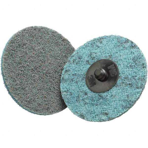 3M - 4" Disc Diam, Aluminum Oxide Quick Change Disc - Type R Attaching System, Coated, Medium Grade - Americas Industrial Supply