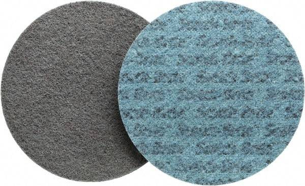 3M - 4-1/2" Disc Diam, Aluminum Oxide Quick Change Disc - Type R Attaching System, Coated, Very Fine Grade - Americas Industrial Supply