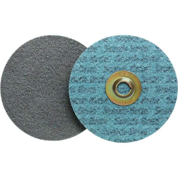 3M - 7" Disc Diam, Aluminum Oxide Quick Change Disc - Type R Attaching System, Coated, Very Fine Grade - Americas Industrial Supply