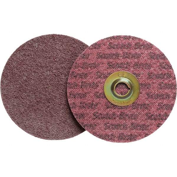 3M - 5" Disc Diam, Aluminum Oxide Quick Change Disc - Type R Attaching System, Coated, Medium Grade - Americas Industrial Supply