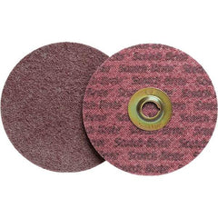 3M - 5" Disc Diam, Aluminum Oxide Quick Change Disc - Type R Attaching System, Coated, Medium Grade - Americas Industrial Supply