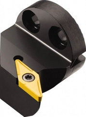 Sandvik Coromant - Left Hand Cut, Size 25, VBMT 2(1.5)1 Insert Compatiblity, Modular Turning & Profiling Cutting Unit Head - 17mm Ctr to Cutting Edge, 25mm Head Length, Through Coolant, Series CoroTurn 107 - Americas Industrial Supply