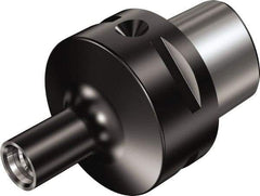 Sandvik Coromant - C4 Taper Shank 19.2mm Hole End Mill Holder/Adapter - 19.2mm Nose Diam, 46mm Projection, Through-Spindle & Through-Bore Coolant - Exact Industrial Supply