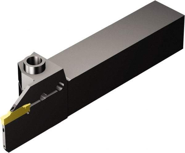 Sandvik Coromant - F123, Internal or External, Right Hand, 1" Max Depth of Cut, Indexable Grooving Tool Holder - N123K2-0600-0004-TF Insert Compatibility, 1-1/4" Shank Height, 1-1/4" Shank Width, 6.9606" OAL, Through Coolant - Americas Industrial Supply