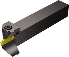 Sandvik Coromant - F123, Left Hand, 0.8701" Max Depth of Cut, Indexable Grooving Tool Holder - N123G2-0300-0003-TF Insert Compatibility, 1" Shank Height, 1" Shank Width, 6" OAL - Americas Industrial Supply