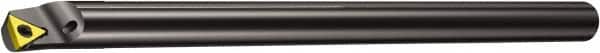 Sandvik Coromant - 8.5mm Min Bore Diam, 100mm OAL, 6mm Shank Diam, E..STFPR/L..-R Indexable Boring Bar - Screw-On Holding Method - Americas Industrial Supply