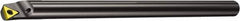 Sandvik Coromant - 8.5mm Min Bore Diam, 100mm OAL, 6mm Shank Diam, E..STFPR/L..-R Indexable Boring Bar - Screw-On Holding Method - Americas Industrial Supply